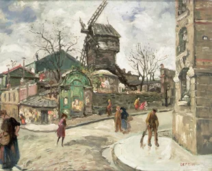 Le Moulin de la Galette, 1918